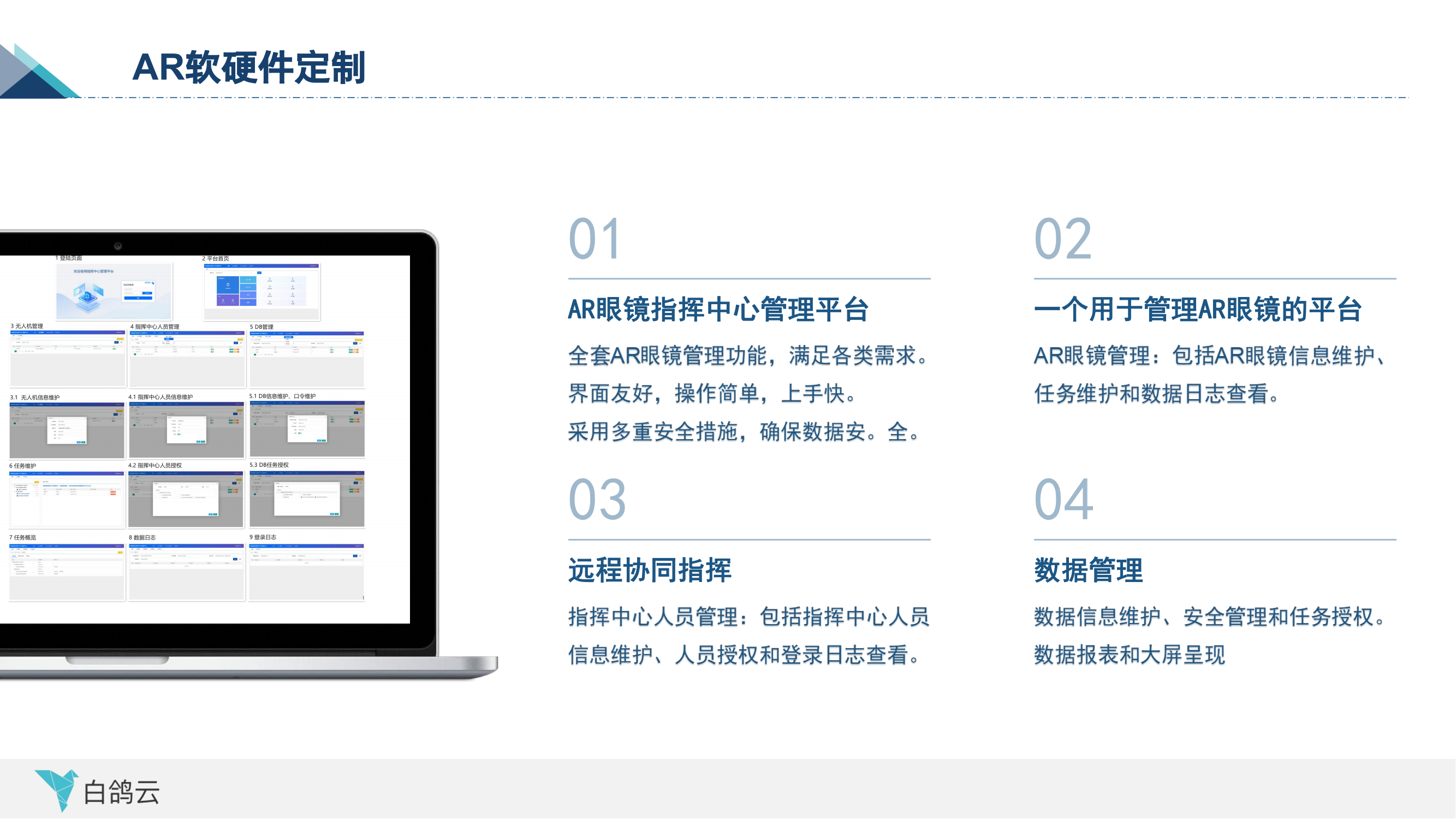 AR软硬件提供详情